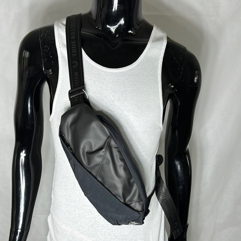 True Religion Black Crossbody Bag